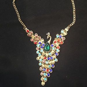 Beautiful Peacock Necklace!!!